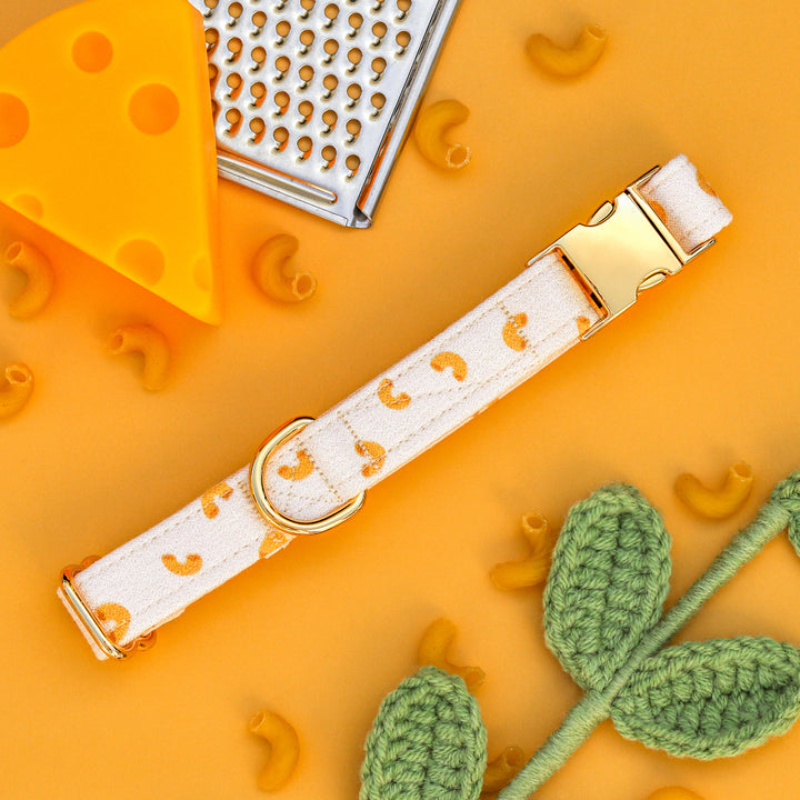 Send Noods - Mac & Cheese Dog Collar