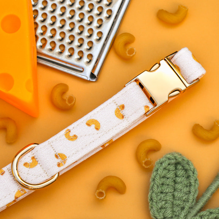 Send Noods - Mac & Cheese Dog Collar