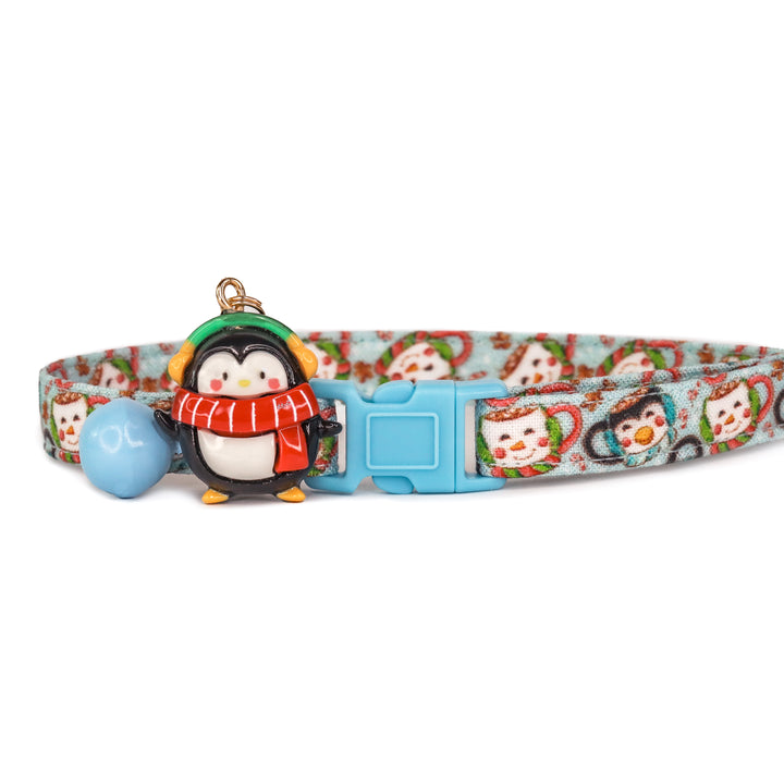 Making Me Melt - Winter Hot Cocoa Cat Collar