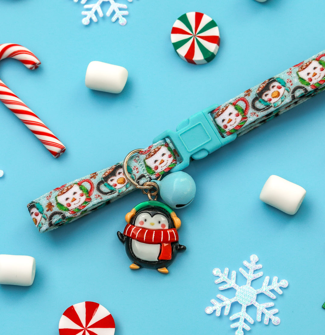 Making Me Melt - Winter Hot Cocoa Cat Collar
