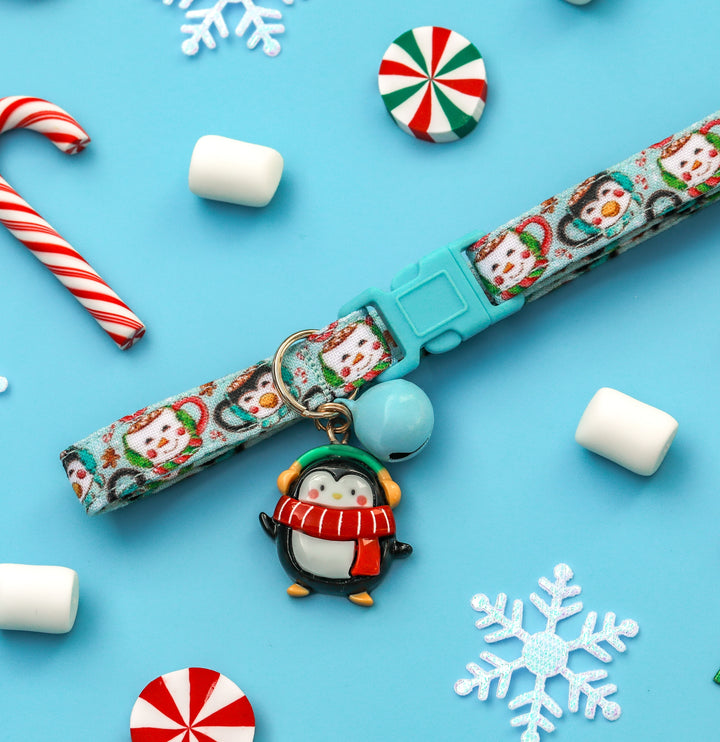 Making Me Melt - Winter Hot Cocoa Cat Collar
