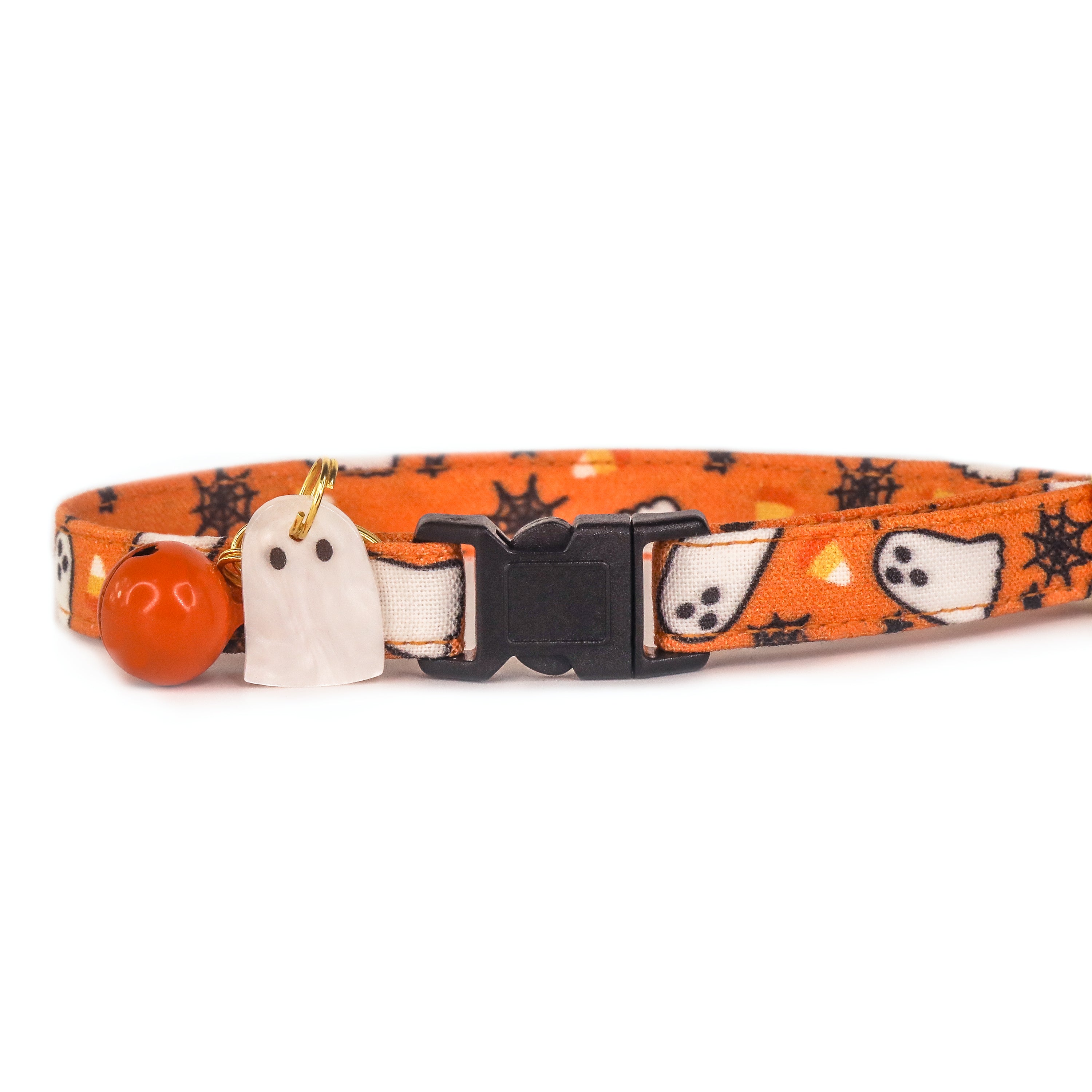 Fall Halloween Cat Collars Piper Blue Pawtique