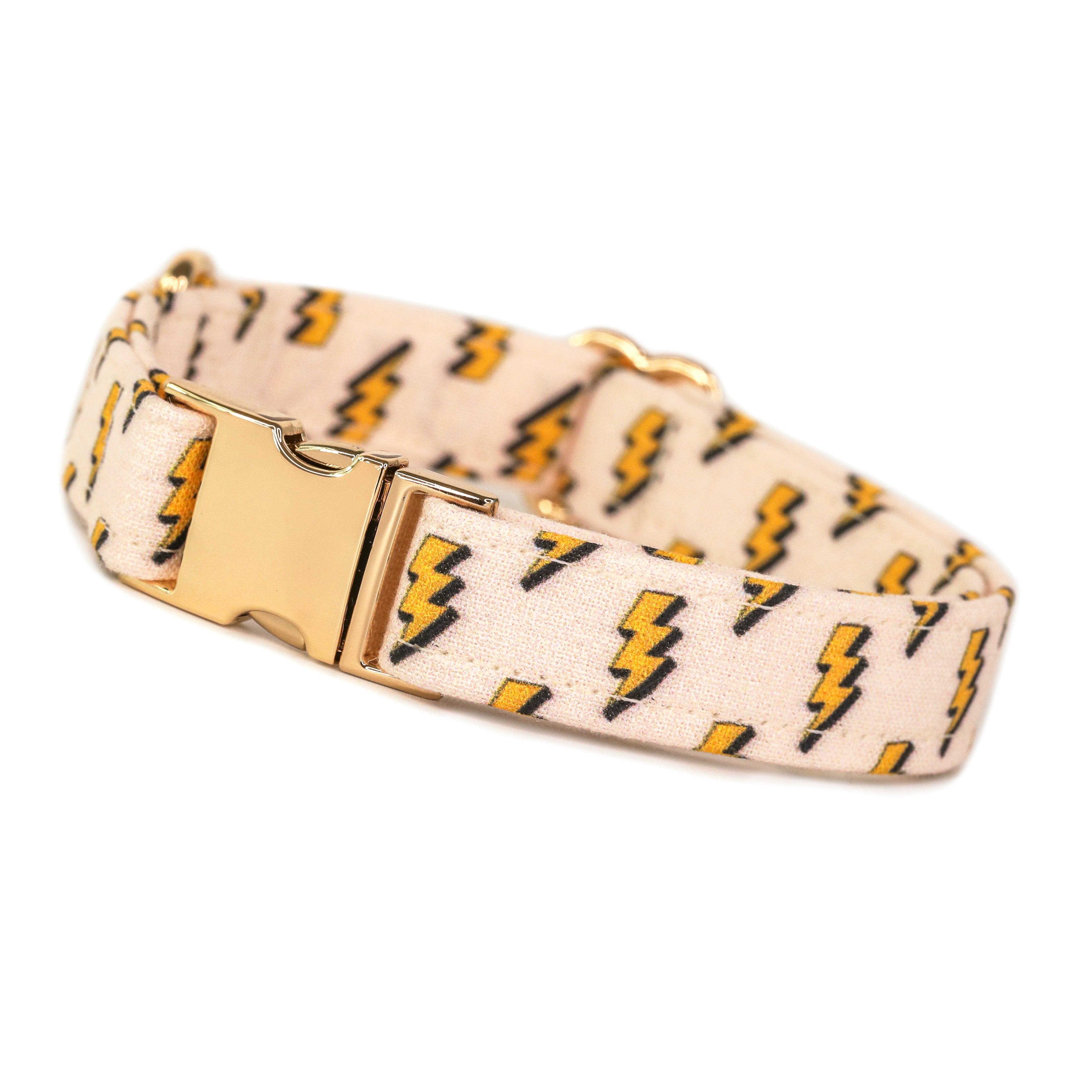 Lightning bolt dog collar 2025