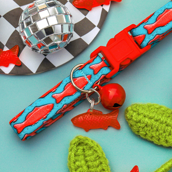 Sweet-Ish Fish in the Sea - Fish Candy Cat Collar